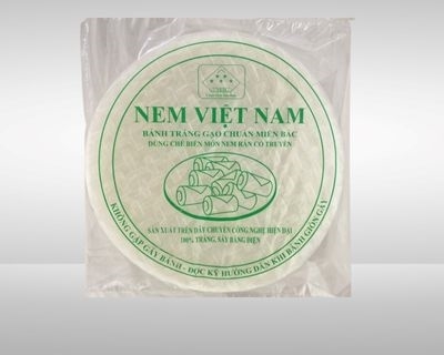 Bánh Đa Nem Truyền Thống Nem Việt Nam Tròn 22cm